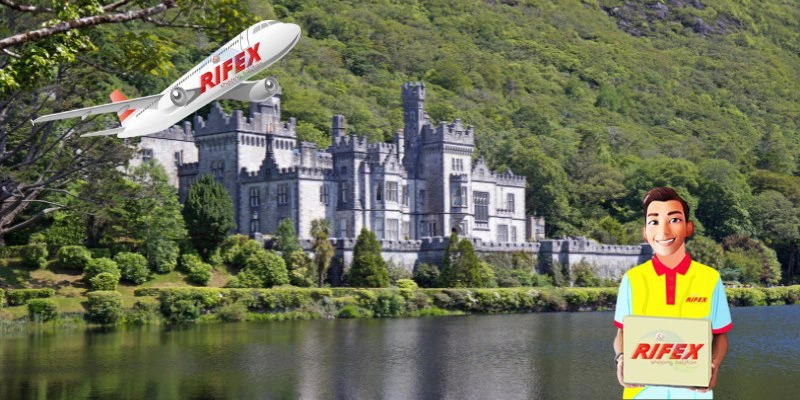 kirim barang ke irlandia