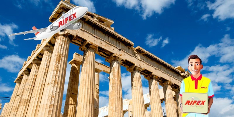 kirim barang ke yunani