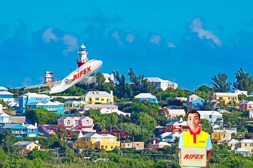 kirim barang ke bermuda