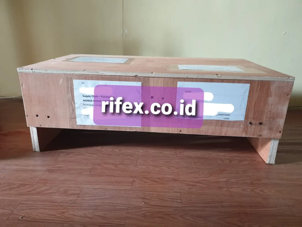 pengemasan ke luar negeri (packing kayu)